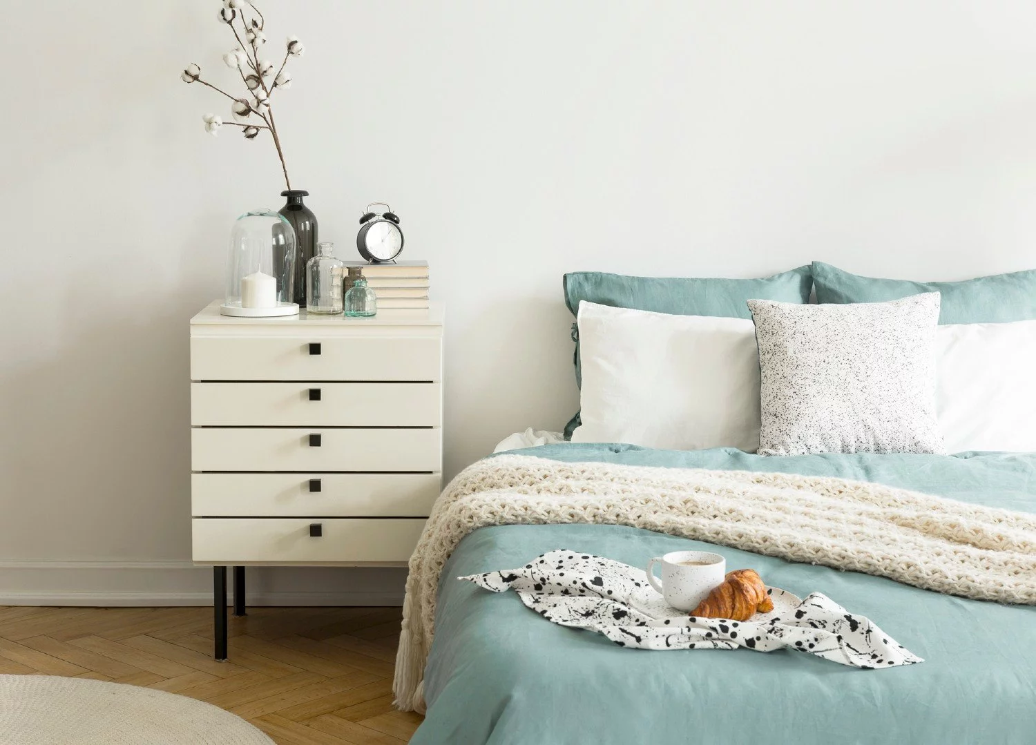 Stylish small bedroom
