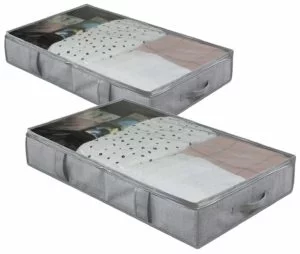 Under-bed drawer storage