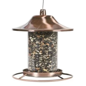 Hanging bird feeder
