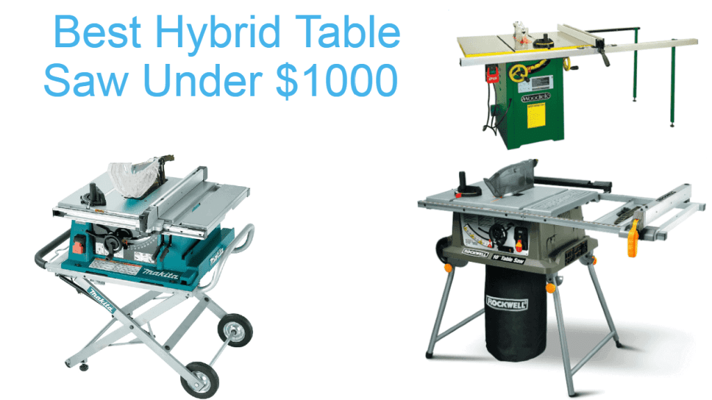 Best Hybrid Table Saw Under 1000 dollars 2021 Review