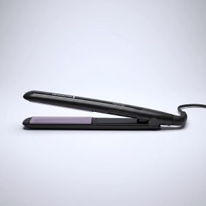 Remington S5502 1-inch anti-static hair straightener with purple ceramic plates