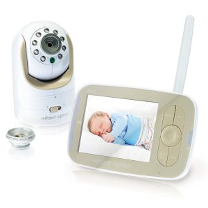 Infant Optics DXR-8 parent monitor, camera and optical zoom lens